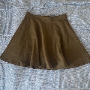 Olive Green Skirt size: small